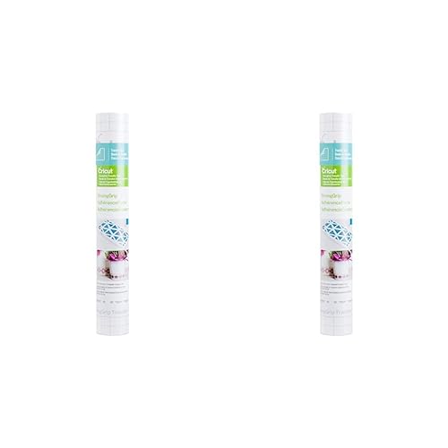 Cricut Vinyl StrongGrip Transfer Tape, 1FTx4FT (2003574) (Pack of 2) 1 Count (Pack of 2) StrongGrip