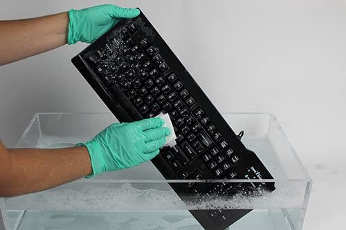 Seal shield Silver Seal Medical Grade Keyboard - Dishwasher Safe &amp; Antimicrobial - Qwerty Is