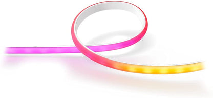 Philips Hue Gradient LightStrip 75" (Sync with TV, Music and Gaming), Hue Hub &amp; Hue Sync Box Required 75-Inch TV Lightstrip Only