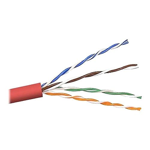 Belkin 1000ft Bulk Cat5 Red PVC Patch Cord Stranded 24awg