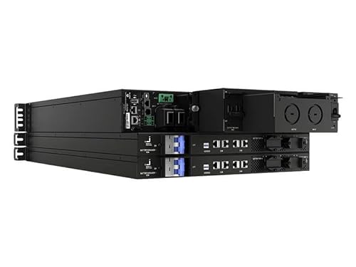 Vertiv Liebert GXT5 Lithium-Ion Online UPS 8kVA/8kW 120V/208V Rack/Tower with Hardwired Input and Hardwired Output, Intellislot with RDU101, and Extended Runtime Capability (GXT5LI-8000MVRT4UXLN)
