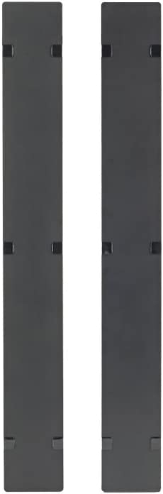 APC Rack Cable Management Panel Cover Components Other AR7581A, Black