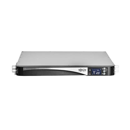 Tripp Lite Smart 750VA UPS, 600W 120V, 4 Standard Outlets, Pure Sine Wave, AVR, Network Card Slot, LCD Status Screen, USB, DB9, 1U Rack Mount, 3-Year Warranty & $250,000 Insurance (SMART750RT1U)