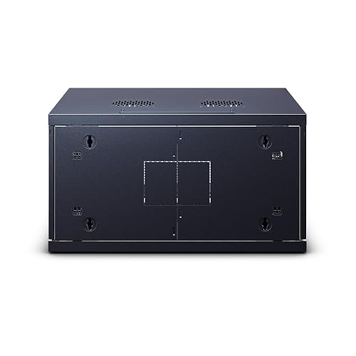 CyberPower Carbon CR6U61003 6U Wall Mount Enclosure, Black