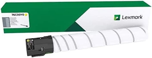 Lexmark 76C00Y0 Yellow Toner Cartridge for CS92x CX92x Toner Cyan