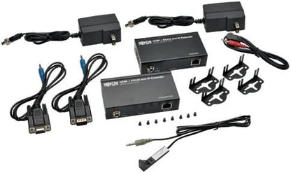 Tripp LITE HDBaseT Lite HDMI Over Cat5e Cat6 Extender Serial IR 500ft Range Serial &amp; IR (500 ft)