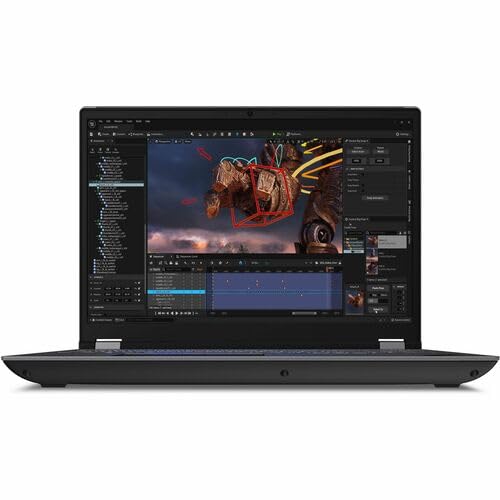 Lenovo ThinkPad P16 Gen 2 21FA005AUS 16" Mobile Workstation - WQXGA - Intel Core i7 14th Gen i7-14700HX - 32 GB - 1 TB SSD - English Keyboard - Storm Gray, Villi Black - Intel WM790 Chip - 2560 x 1600