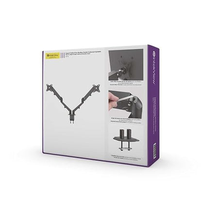 IntekView Dual Monitor Mount with Gas Spring