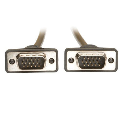 Tripp Lite P502-025-SM Low Profile VGA RGB HD15 M/M 25-Feet Coaxial Monitor Cable Black