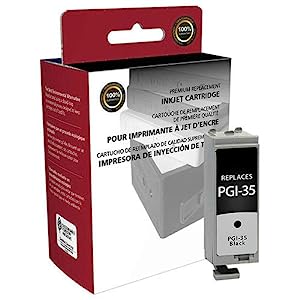 Clover imaging group CIG Remanufactured Black Ink Cartridge (Alternative for Canon 1509B002, PGI-35) (191 Yield)