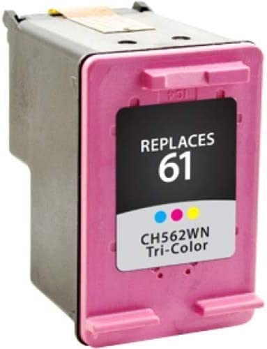 Clover imaging group CIG Remanufactured Tri-Color Ink Cartridge (Alternative for HP CH562WN, 61) (165 Yield)