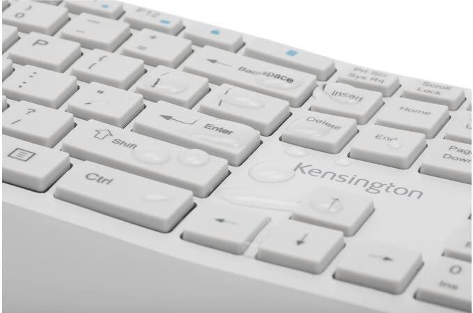 Kensington Pro Fit Ergonomic Wireless Keyboard and Mouse - Grey (K75407US)