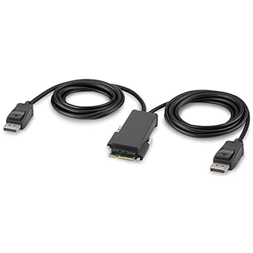 Belkin F1DN204MOD-PP-4 KVM Switchbox - 4 Computer(s) - 1 Local User(s) - 3840 x 2160-3 x USB - Desktop, Under TableDisplayPort - TAA Compliant