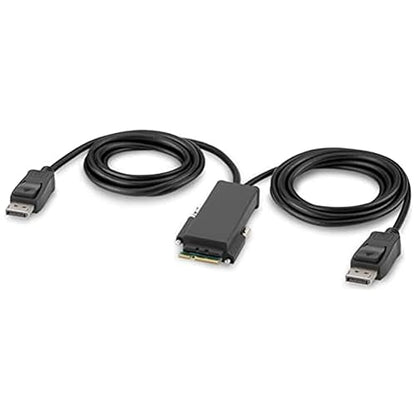 Belkin F1DN204MOD-PP-4 KVM Switchbox - 4 Computer(s) - 1 Local User(s) - 3840 x 2160-3 x USB - Desktop, Under TableDisplayPort - TAA Compliant