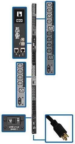 TRIPP LITE PDU3EVSR6L2130 10kW 3-Phase Switched PDU