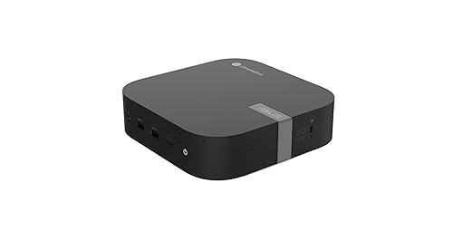 ASUS Chromebox 5 with Intel® Core i3-1220P Processor, 8GB Memory, M.2 128G NVMe SSD, Dual HDMI, one DP, Gigabit LAN, WiFi 6E, Thunderbolt ™ 4, Chrome OS, VESA Mount,Black Core i3 No Wireless Charging CHROMEBOX5-S3053UN
