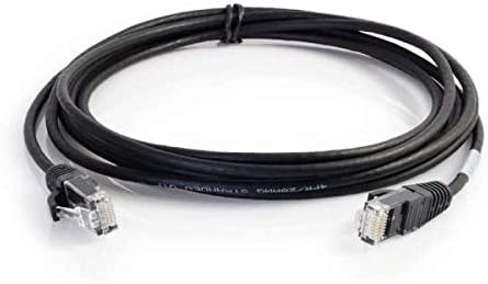 C2g/ cables to go C2G/Cables to Go 01104 Cat6 Snagless Unshielded (UTP) Slim Network Patch Cable, Black (5 Feet/1.52 Meters) 28 AWG 5-feet Black