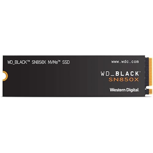 WD Black SN850X 1 TB Solid State Drive - M.2 2280 Internal - PCI Express NVMe (PCI Express NVMe 4.0) - Black - Retail