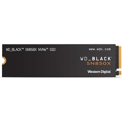 WD Black SN850X 1 TB Solid State Drive - M.2 2280 Internal - PCI Express NVMe (PCI Express NVMe 4.0) - Black - Retail