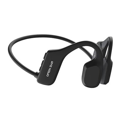 Conduction Labs - Mercato - Open Ear Bluetooth Headphones with Microphone - Air Conduction Directional Audio - Premium Audio, Lightweight&Water Resistant Compatible w/All Video Conferencing Platforms