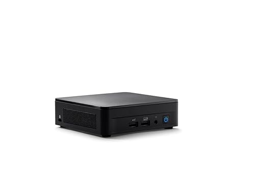 Wall Street Canyon I7 Slim NUC NUC 12 PRO KIT NUC12WSKI7 US Cord,Black