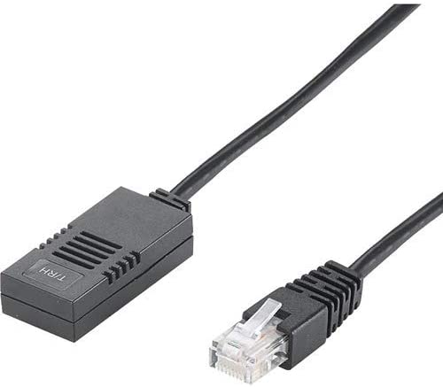 Panduit Temperature &amp; Humidity Sensor - 5 V - Black - 6.6 ft
