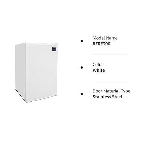 RCA RFRF300 Upright Freezer, 3.0 cu. ft, White, cf 3.0 cf