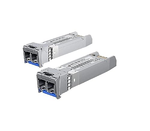 biquiti SFP (mini-GBIC) Moldule - For Data Networking, Optical Network - 2 x Duplex LC 10Gbase-X Network - Optical Fiber - Single-mode - 10 Gigabit Ethernet - 10GBase-X - 2 Pack
