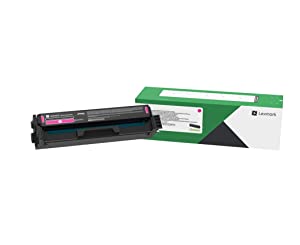 Lexmark 20N1HM0 Magenta Return Program Print Cartridge Magenta 1 Pack