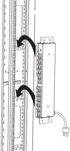 Tripp Lite PDUSIDEBRKT Rack Enclosure Vertical Installation Kit PDU, Surge, Power Strip