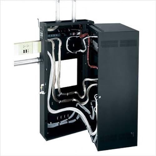DWR Series Space Data Wall Rack with Plexi Door Depth: 24, Rack Spaces: 18U Spaces
