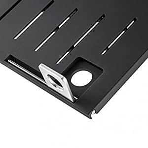 Atdec SNTB Notebook Tray Accessory with Quick Release Attachment Mechanism for 18-Inch Displays, Black