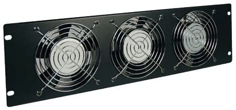 Tripp Lite SRFAN3U Rack Enclosure Cabinet Fan Panel Airflow Management 120V 3URM