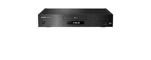 Panasonic DPUB9000 4K Ultra HD Blu-ray Player with HDR10+ and Dolby Vision Playback, Black