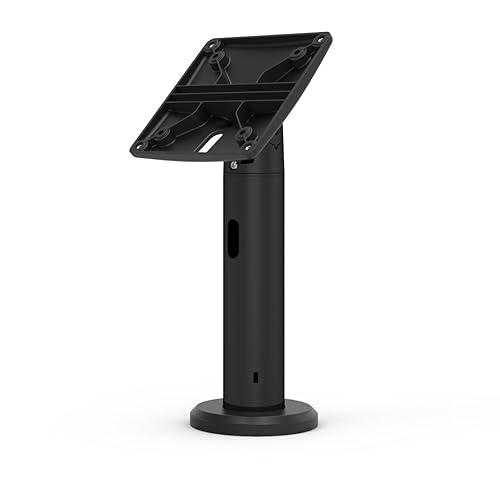 Maclocks TCDP01 Rise Vesa Mount Pole Stand with Cable Management, 7.87 Inch / 20 Centimeters Height (Black)
