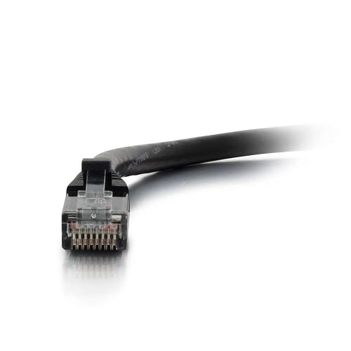 C2G 31352 Cat6 Cable - Snagless Unshielded Ethernet Network Patch Cable, Black (35 Feet, 10.66 Meters) 35 Feet/ 10.66 Meters Black
