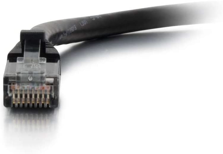 C2g/ cables to go C2G 27155 Cat6 Cable - Snagless Unshielded Ethernet Network Patch Cable, Black (25 Feet, 7.62 Meters)