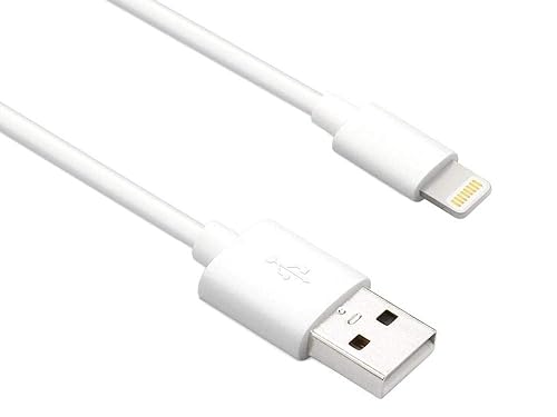 Axiom Memory Solution,Lc LGMUSBAMW03-AX Lightning to USB-A M/M Adapter Cable - White 3ft