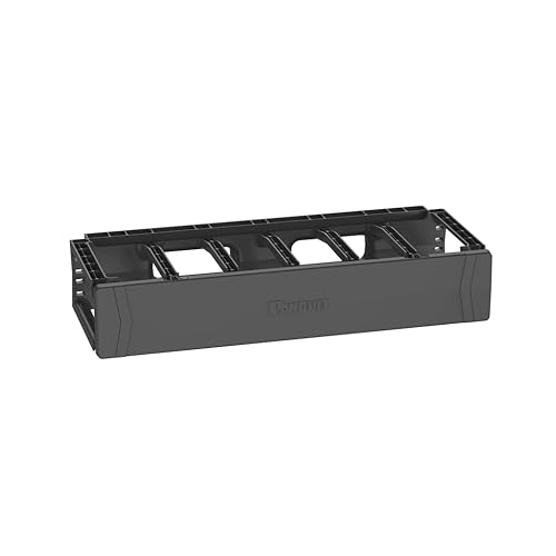 PatchRunner 2 Horizontal Cable Manager, 2 RU, BL