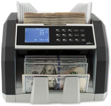 Royal sovereign Front Load Bill Counter W/Value Counting/Counterfeit Detection, 1500 Bills/Min