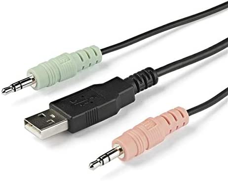 StarTech.com 2 Port HDMI KVM Switch - 4K 60Hz - Compact Dual Port UHD/Ultra HD USB Desktop KVM Switch w/Integrated 4ft Cables &amp; Audio - Bus Powered &amp; Remote Switching - MacBook ThinkPad (SV211HDUA4K)