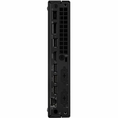 Lenovo ThinkCentre M70q Gen 5 12TD001RUS Desktop Computer - Intel Core i5 14th Gen i5-14400T - 16 GB - 512 GB SSD - Tiny - Black - Intel Q670 Chip - Windows 11 Pro - Intel UHD Graphics 730 DDR5 SDRAM