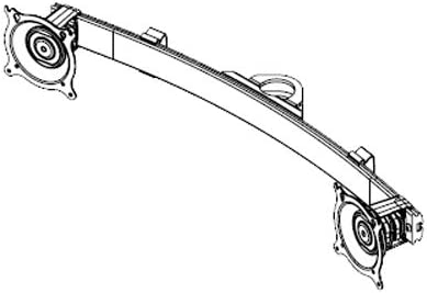 Chief mfg. Chief Manufacturing FTA-220 26" Dual Horizontal Array Pole Clamp KTA220B