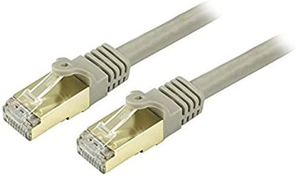 StarTech.com 30 ft CAT6a Ethernet Cable - 10 Gigabit Shielded Snagless RJ45 100W PoE Patch Cord - 10GbE STP Category 6a Network Cable - Gray Fluke Tested UL/TIA Certified (C6ASPAT30GR) Grey 30 ft / 9m Gray