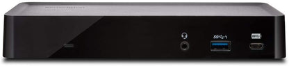 Kensington SD4700P USB-C or USB-A - 60W PD - Dual Display Docking Station with Power Delivery for Windows PC's, Surface Pro, Surface Laptops, and MacBooks - TAA Compliant (K38240NA)