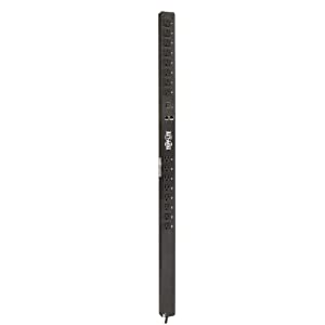 Tripp Lite PDU Monitored 1.4kW 120V 16 5-15R 15A LX Platform Interface 5-15P Vertical 0URM rack-Mount TAA (PDUMNV15LX)