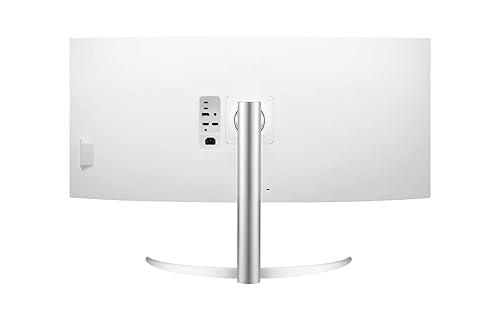 LG 40WP95C-W 40 Inch 5K2K, 5120 X 2160 UltraWide Monitor with 5ms 72Hz IPS Display AMD Freesync, Curved Monitor, White
