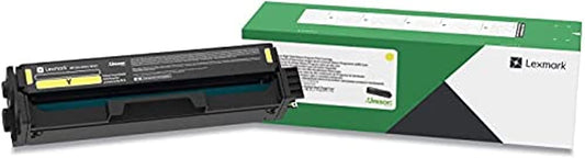 Lexmark, LEXC341XY0, C341XY0 Yellow Extra High Yield Return Program Print Cartridge, 1 Each