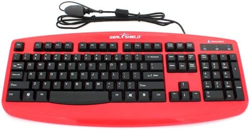 Seal Shield Silver Storm USB KYBD RED STRK503