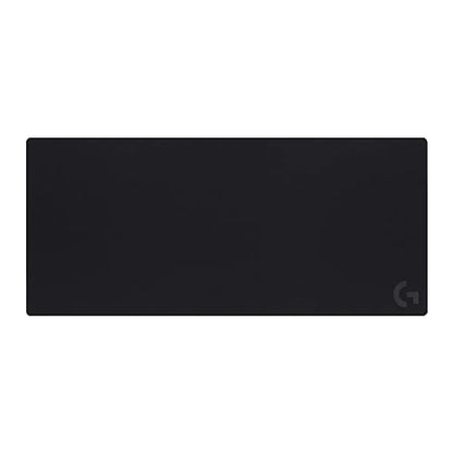 Logitech G840 XL Cloth Gaming Mouse Pad - 0.12 in Thin, Stable Rubber Base, Performance-Tuned Surface - Black Black XL Cloth